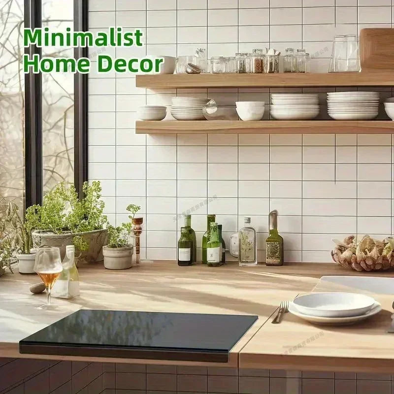 New High Quality Acrylic Cutting Boards Chopping Boards with Lip Anti-slip Countertop Protector Cheese Board Kitchen Accessories