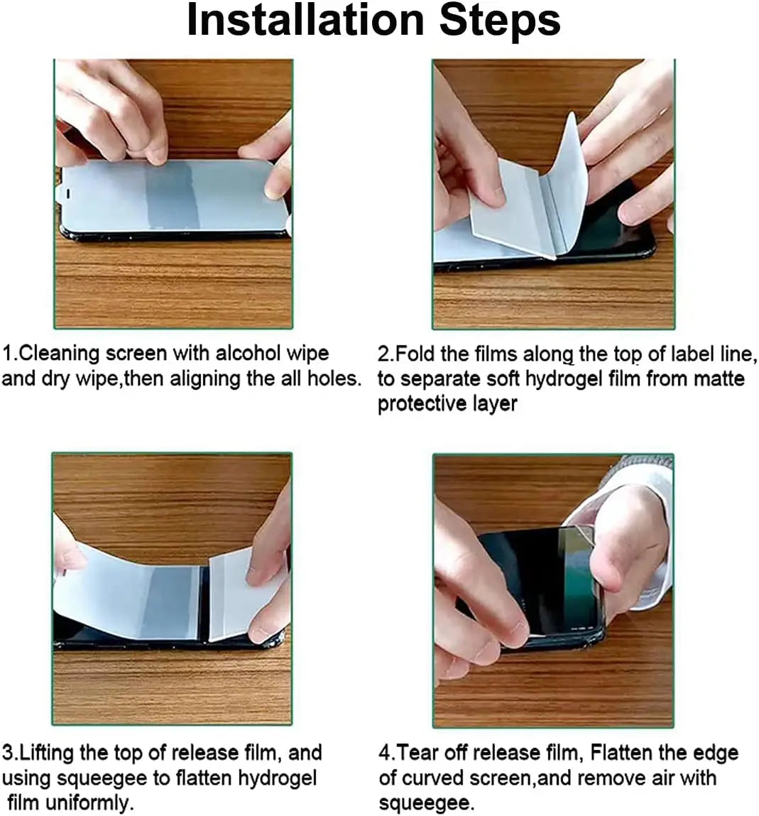 6in1 Curved Soft Hydrogel Film For Xiaomi Redmi Note 13 14 Pro+ 5G Screen Protector Note13 Pro Plus 13Pro 14Pro 4G HD Lens Glass