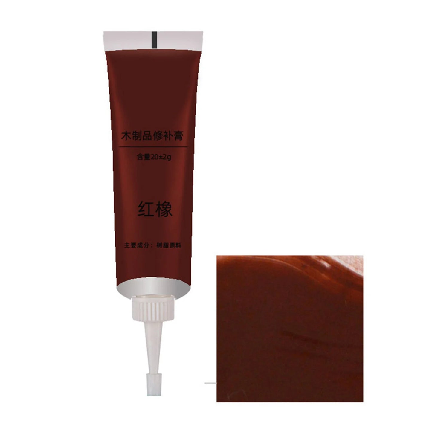 Wood Filler Floor Scratch Paint Repair Oak/Veneer/Walnut Color Water-Based Putty Discoloration Cracks Gouges