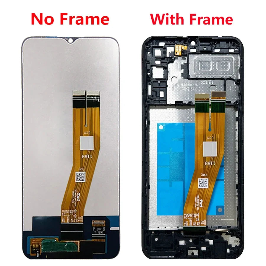 Origina LCD For Samsung Galaxy A04e A042F LCD Display Screen Touch Panel Digitizer Replacement For Samsung A04e LCD With Frame