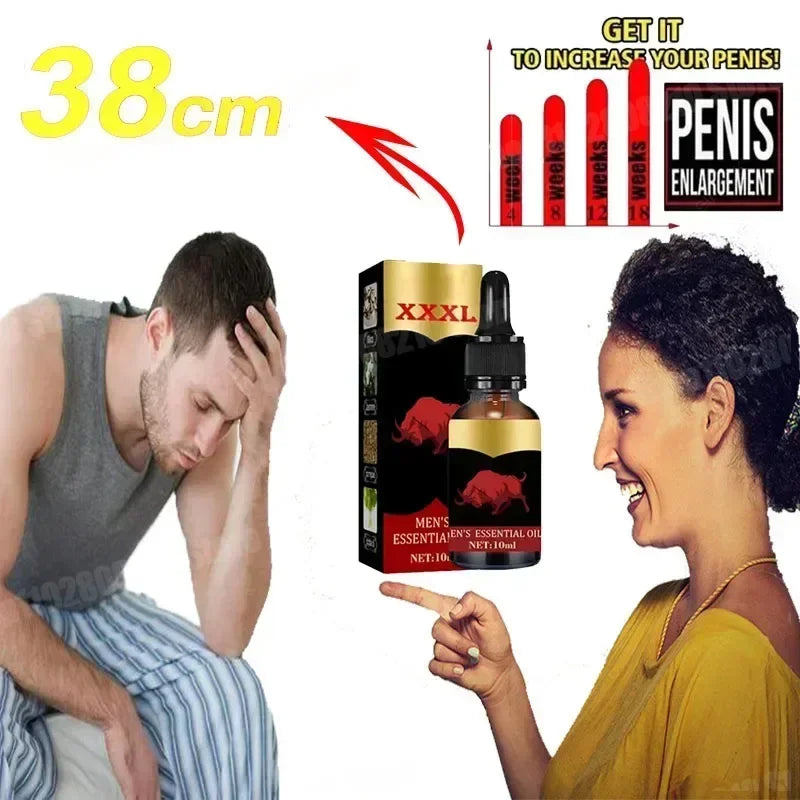 men fashion African Man Lasting Long 60 Minutes Penis Extender Enlargment Oil Sex Time Delay Spray For Male Anti 18+ For Men