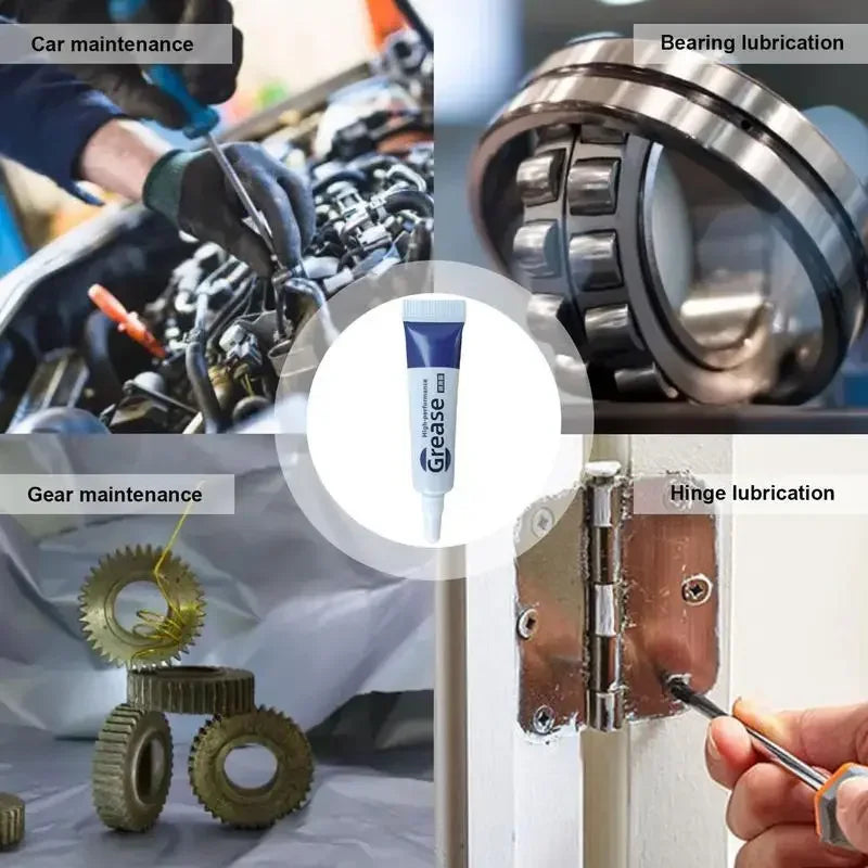 Silicone Lubricant Grease Waterproof Food Grade Lubricating Oil for O Rings Gear Tube Mounted Bearing Sealant Tyre Valve Grease