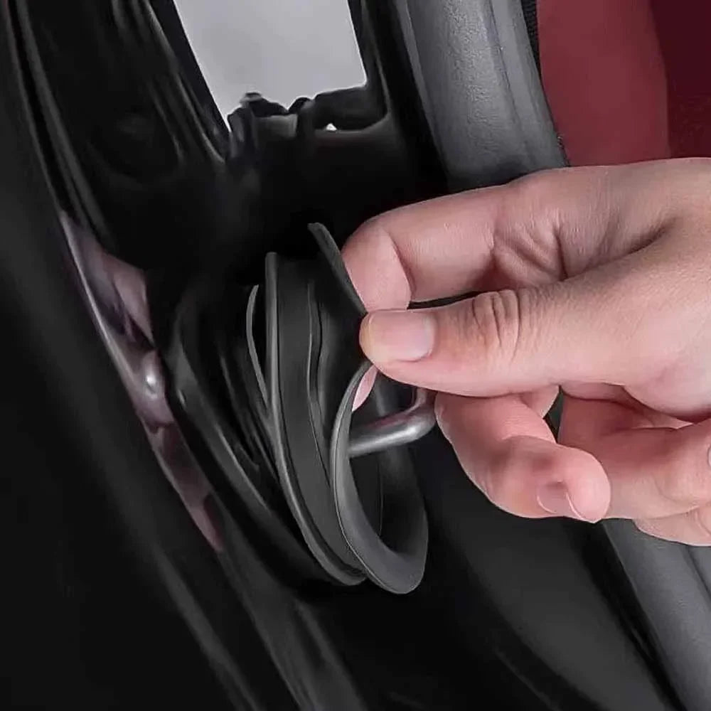 Car Door Shock Absorber Flexible Door Lock Protector Silicone Cover Car Doors Lock Buckle Mute Protective Cushion Accessories