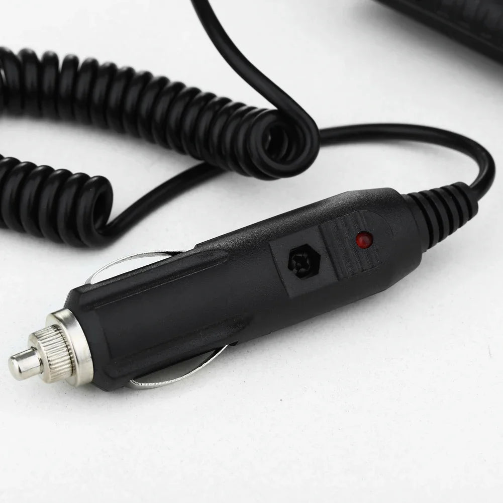 12V Car Charger Battery Eliminator for Baofeng Dual Band Radio UV-5R UV-5RE UV-5RA Two Way Radio Walkie Talkie Accessories