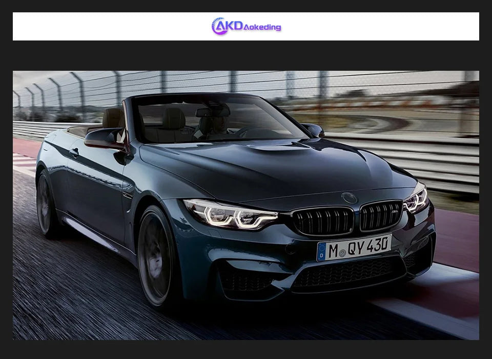 Car Lights for BMW F32 F36 M4 LED Headlight 2013-2019 4 series 425i F82 M3 Head Lamp Drl Projector Lens Automotive Accessories