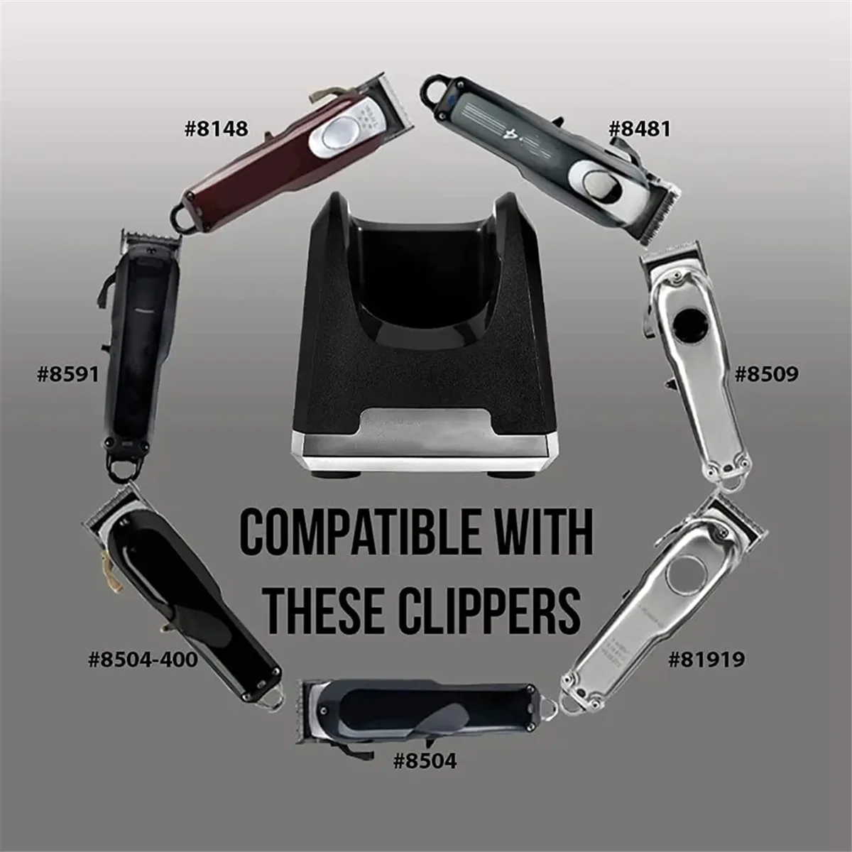 Professional Men's Hair Clipper 8148/8504/8591/8509/1919 Fast Charging Charging Base Power Adapter EU US Plug Accessory Support