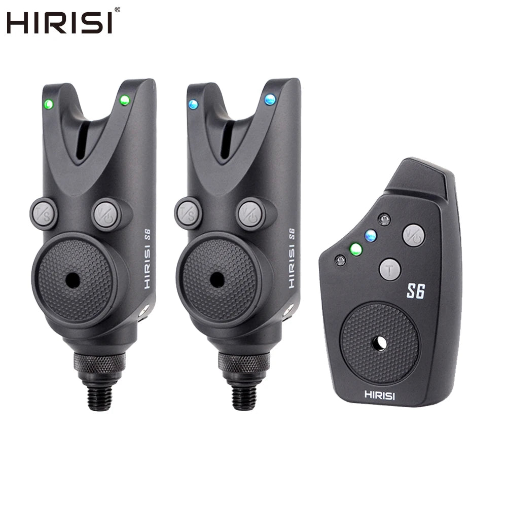 Hirisi Wireless Carp Fishing Alarm Set Waterproof Fishing Bite