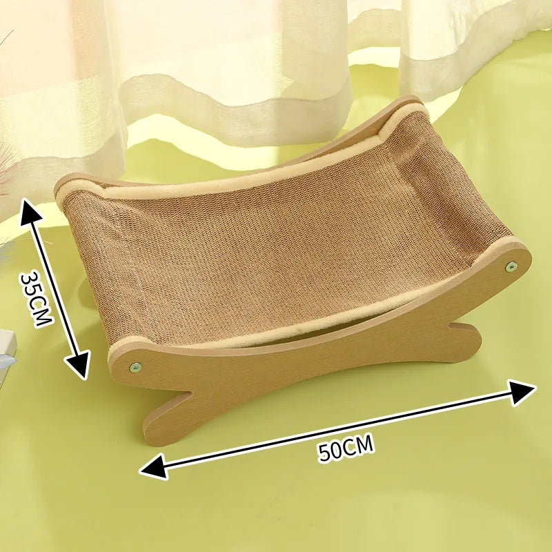 Pet Summer Rocking Chairs Beds Cats Dogs Adjustable and Detachable Solid Wood Comfortable Hammocks Hanging Baskets Pet Furniture