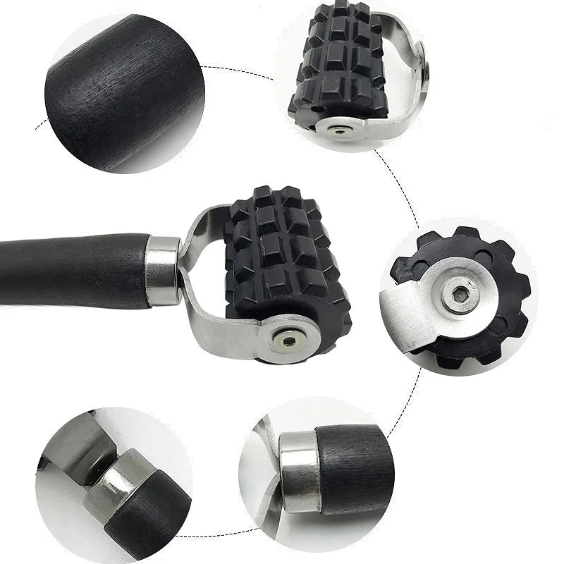 Auto Tire-patching Compaction Roller Press Wheel Car Stereo Soundproofing Cotton Push Wheel Vehicle Maintenance Repair Tools