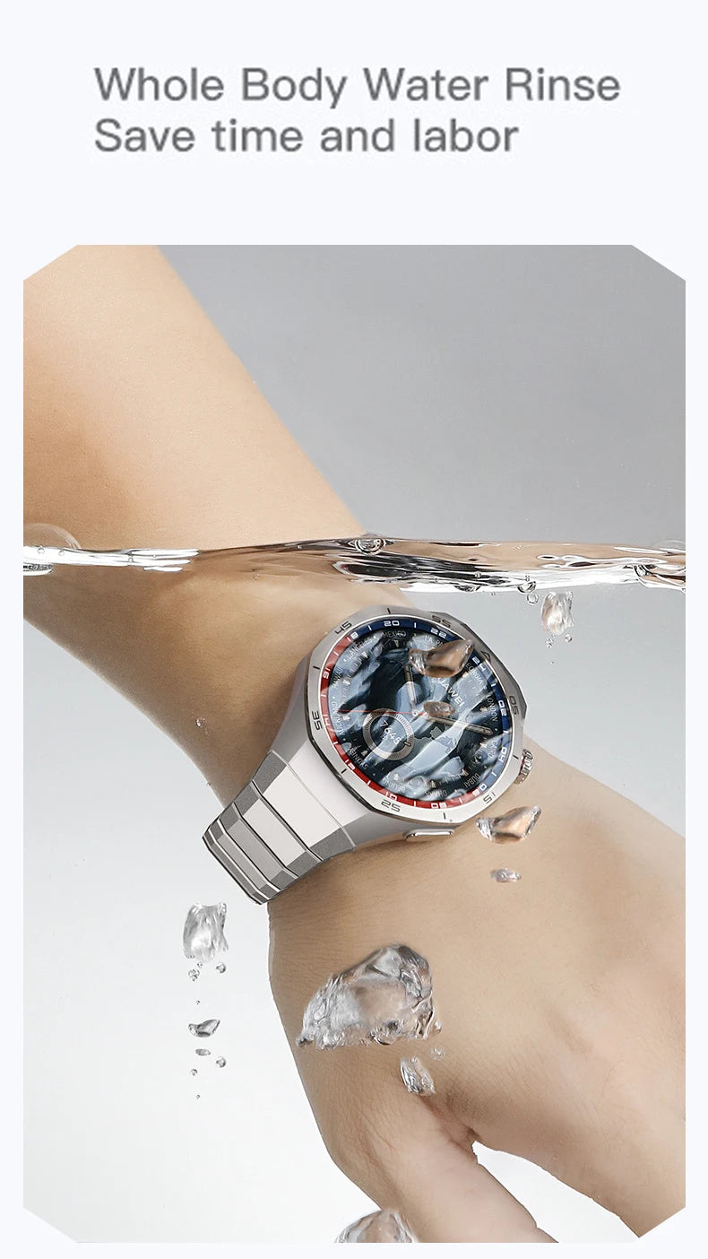 Original No Gaps Luxury Titanium Strap for Huawei Watch GT 5 Pro Metal Bracelet for Huawei Watch GT5 Pro Specialized Watch Strap