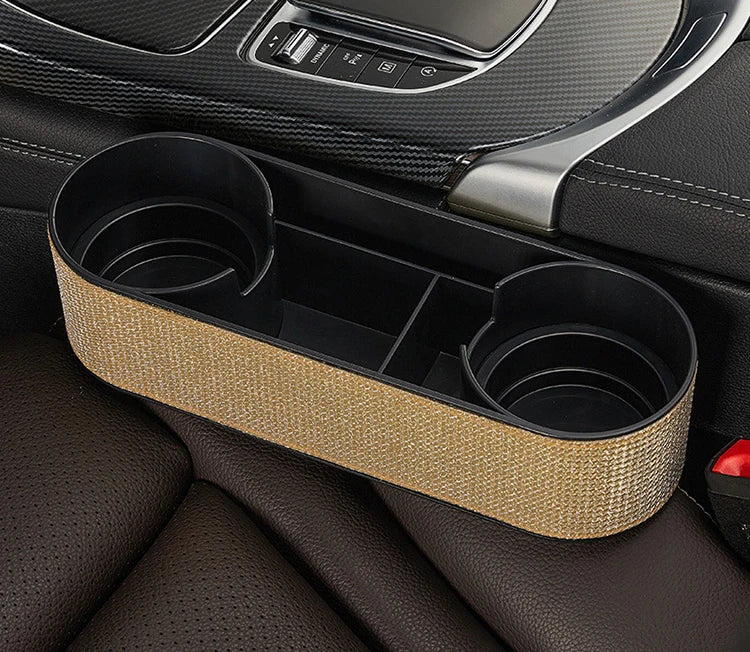 Car Seat Gap Storage Box Crevice Storage Box Vehicle Organizer Bag Stowing Tidying Automotive Interior Accessories Cup Holder