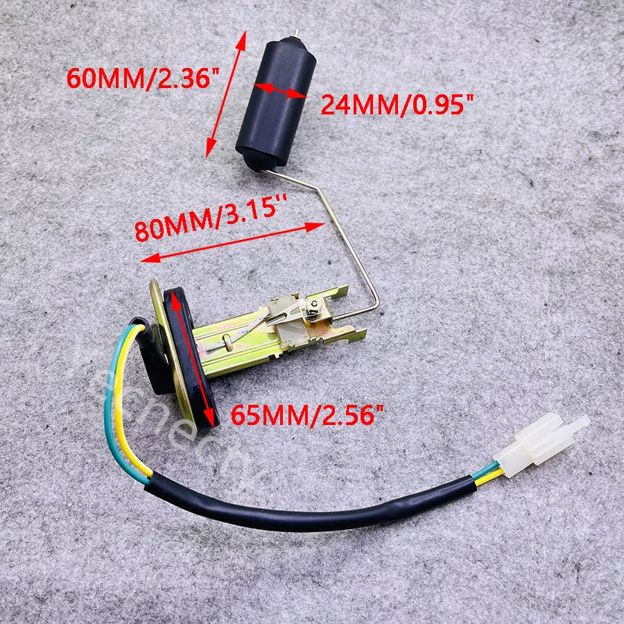 1PC Motorcycle Scooter Gas Tank Level Sensor Oil Float Fuel Gauge Motorbike Accessories For Honda CG125 Suzuki GN125