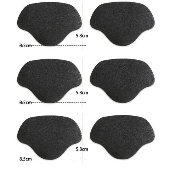 6pcs Sports Shoes Repair Stickers Suede Heel Protector Anti-Wear Repair Holes Self-adhesive Patches Insoles Pad Foot Care Insert