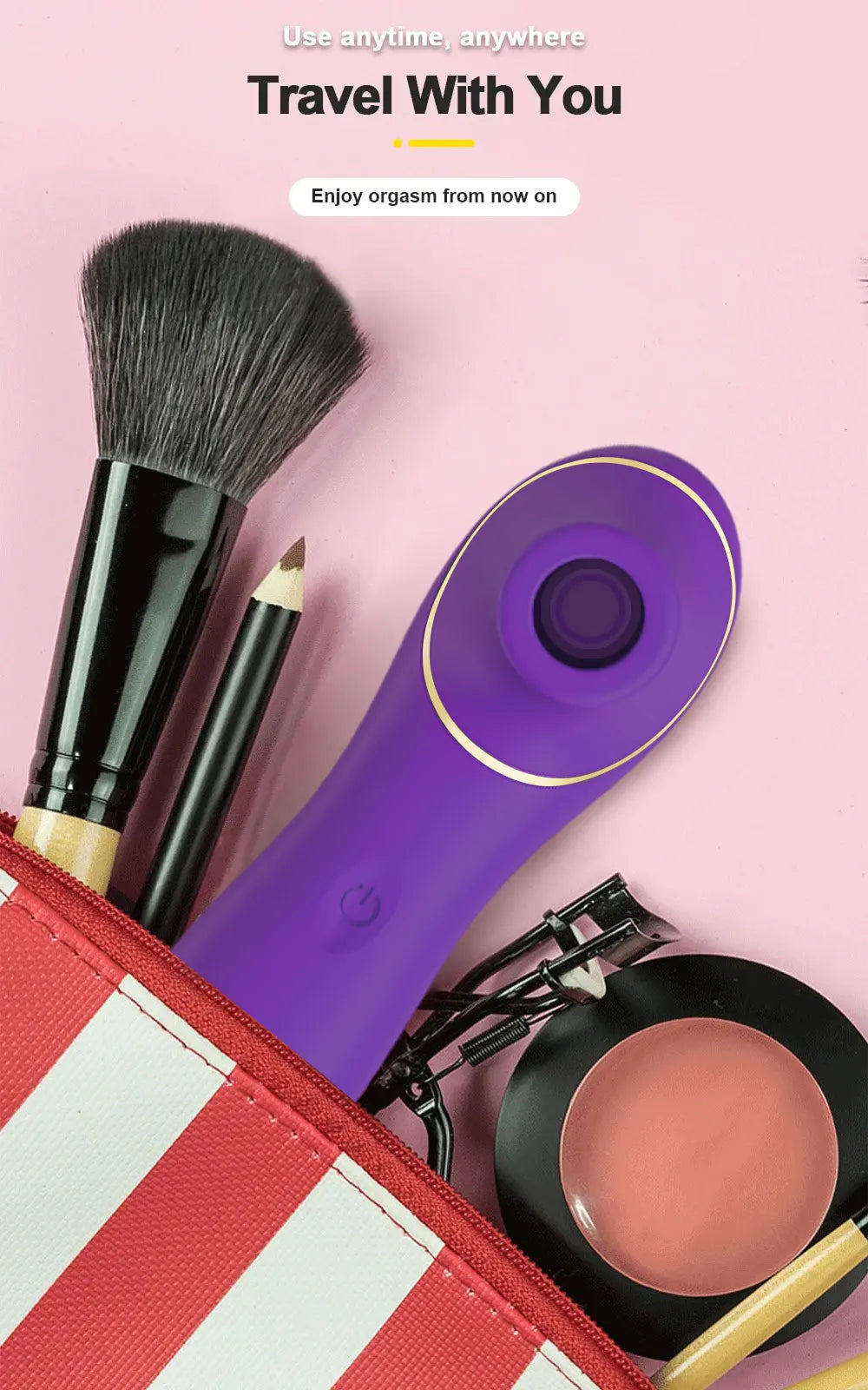 Owerful Sucker Clitoris Sucking Mini Vibrator Nipple Oral Vacuum Stimulator G-spot Massager Sex Toys Adults Goods for Women 18