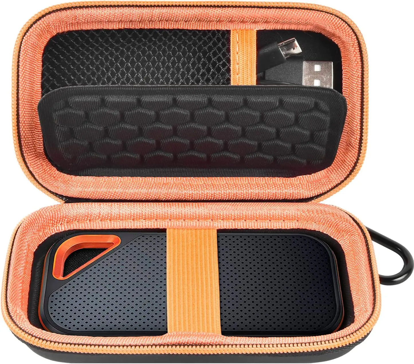 Hard Case Compatible with SanDisk Extreme PRO/for SanDisk 500GB 1TB 2TB 4TB Portable External SSD. Carrying Travel Holder