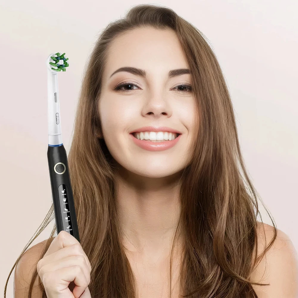 Original Oral B EB50 Brush Heads Cross Action 16 Degree Angle Spare Dental Nozzles for Electric Toothbrush D12/D16/DB4010/DB4510
