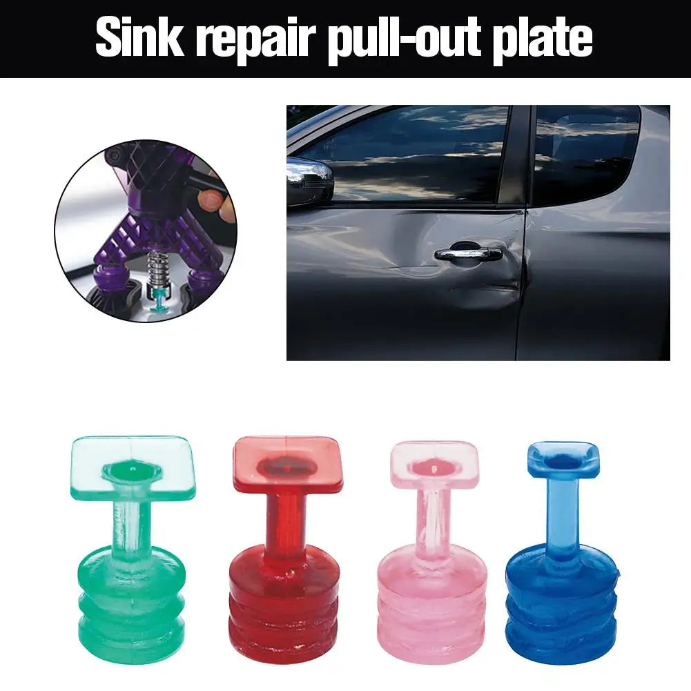 10pc Glue Tabs Dent Removal Tools Pdr Car Dent Repair Car Dent Removal Tool Auto Paintless Dent Repair Glue Tabs For Car Body