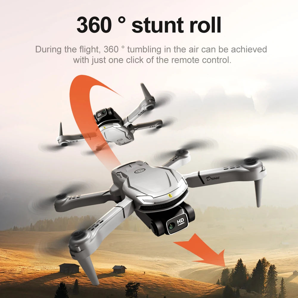 New V88 Mini Drone 4K HD Dual Camera 5G GPS Obstacle Avoidance Photography Optical Flow Foldable Quadcopter Toy UAV