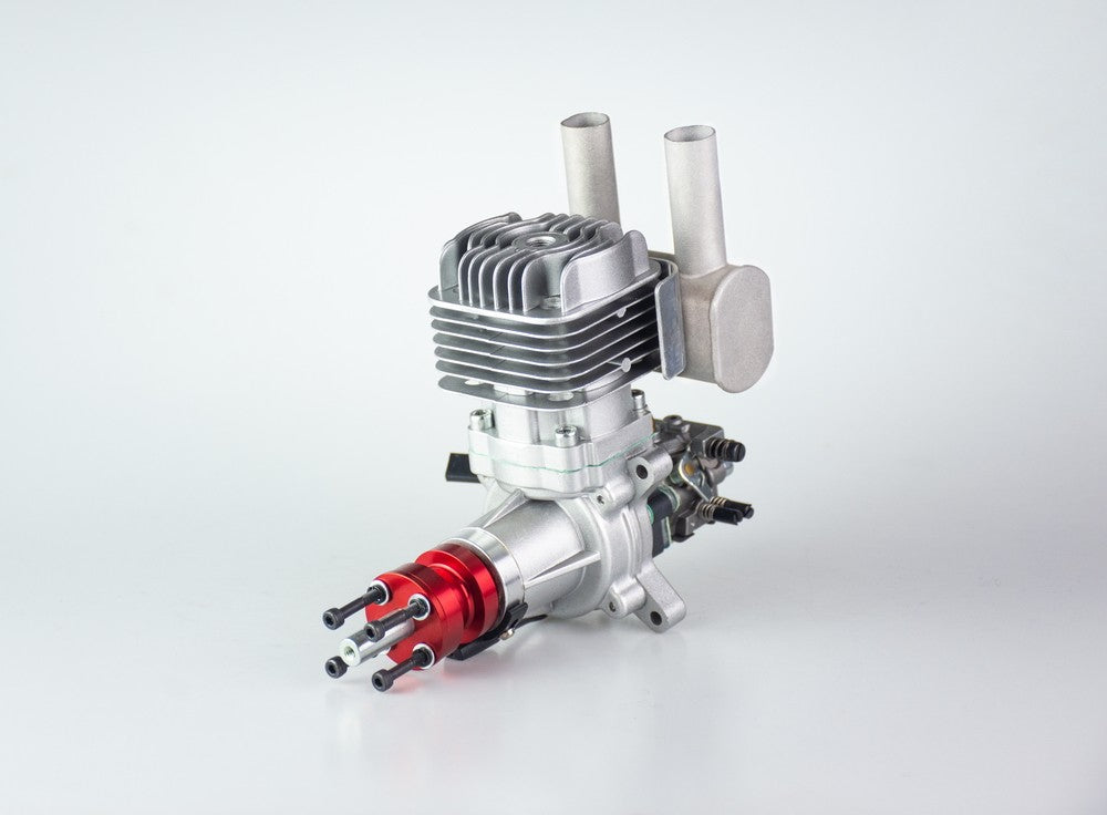 NEW V2 VVRC RCGF 35cc Petrol/Gasoline Engine with Rear Exhaust pipe for RC Model Airplane