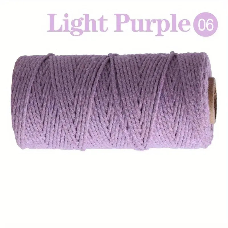 2.0cm100m Lace Cord Cotton Cord String Craft DIY Sewing Hand Woven Decorative Wall Hanging Bohemian Party Home Decor