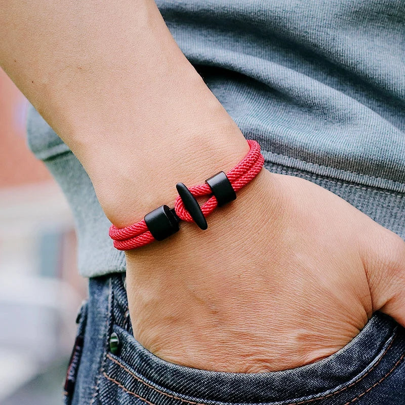 51Luckind Simple Design Milan Rope Bracelet Handmade Men Women Outdoor Survival Braclet For Camping Armband Thread Jewelry