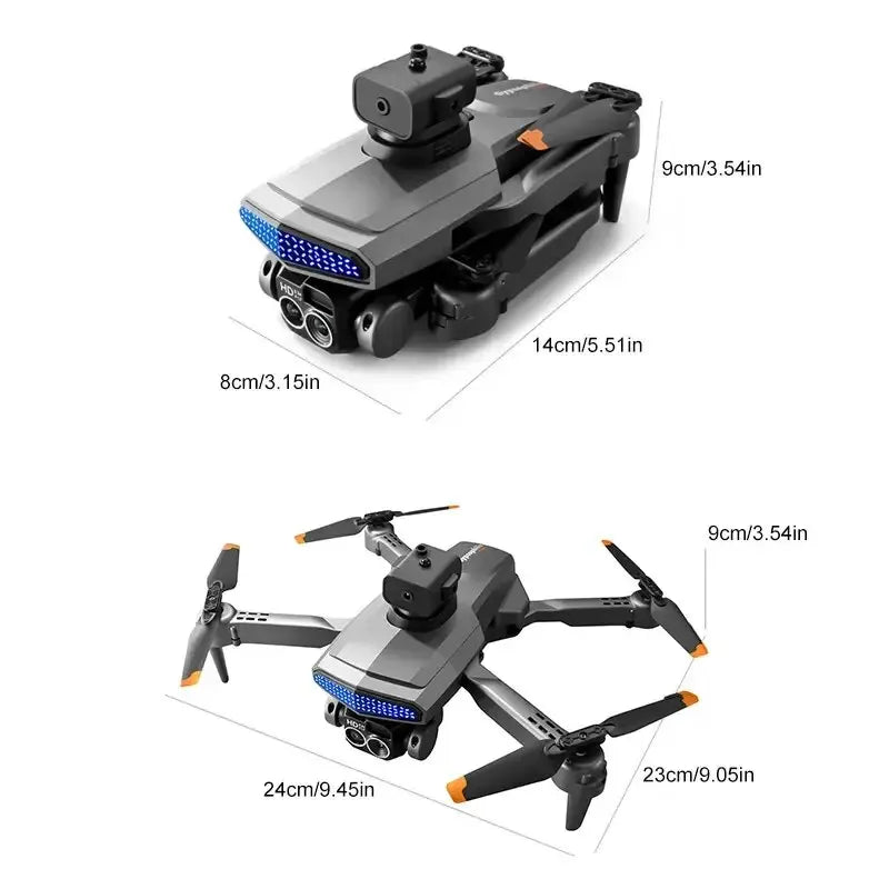 New D6 Air Drone 8K Professional 4K HD Dual ESC Camera Optical Flow 540°Obstacle Avoidance WIFI FPV RC Foldable Quadcopter Dron