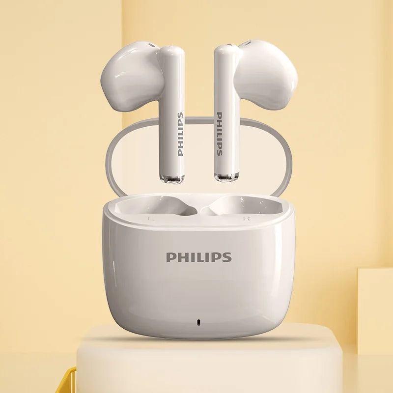 PHILIPS TAT2420 Semi-in-ear Wireless Bluetooth Earphones HIFI Sound Quality Call Noise Reduction Mini Portable Music Headset