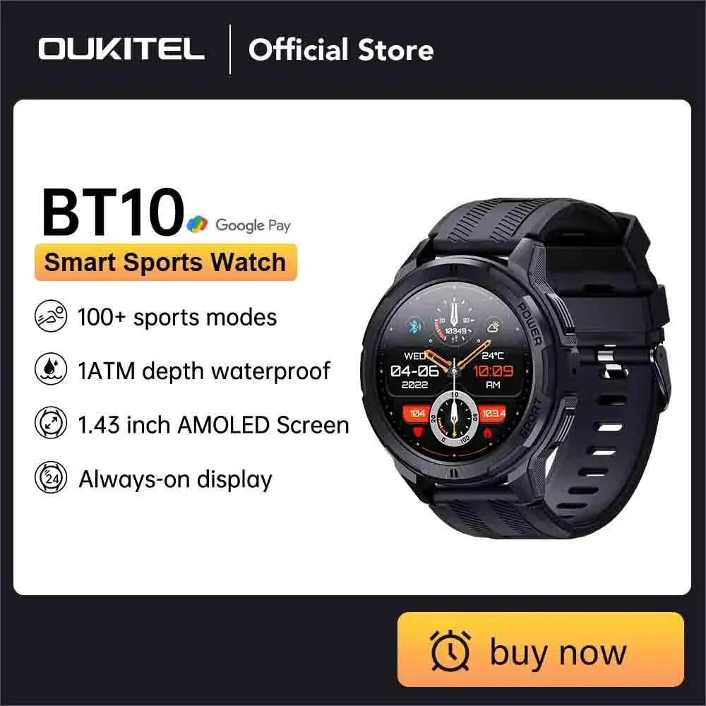 Compatible for OUKITEL Smartwatch BT101, Metal Acier Classique Bracelet De Remplacement Compatible for OUKITEL Smartwatch Men's Watch 2.02 Inch BT101 (Black Compatible for OUKITEL Smartwatch BT101, Metal Acier Classique Bracelet De Remplacement Compatible for OUKITEL Smartwatch Men's Watch 2.02 Inch BT101 (Black