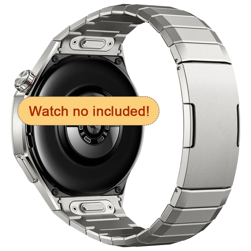 Original No Gaps Luxury Titanium Strap for Huawei Watch GT 5 Pro Metal Bracelet for Huawei Watch GT5 Pro Specialized Watch Strap