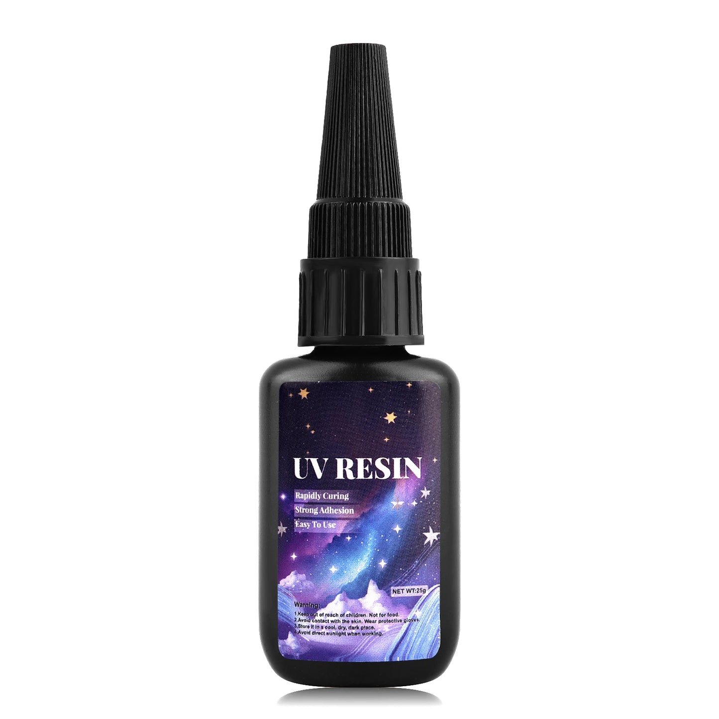 25g UV Resin Glue Bonding & Welding UV Glue Kit With Light Quick-Drying Resin Glue For Bonding Glass Metal Wood DIY Crafts Decor