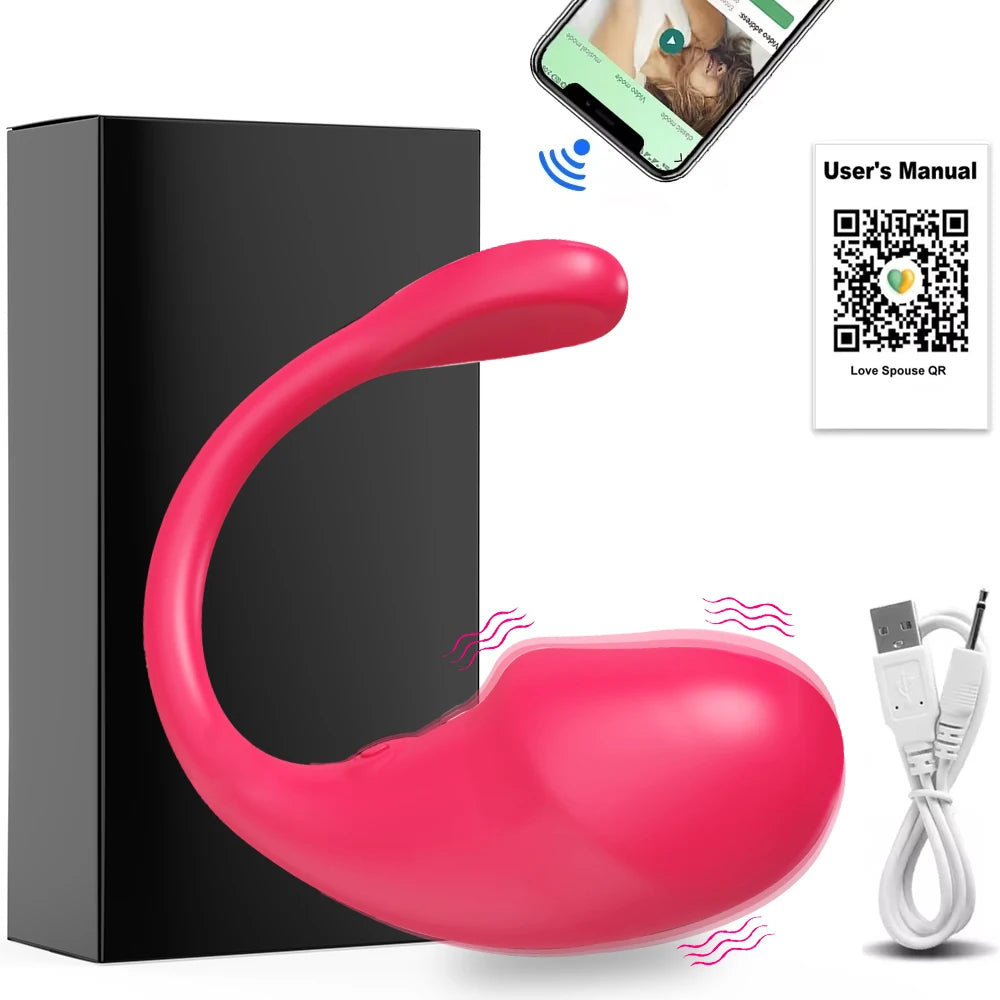 Wireless Bluetooth APP Vibrator Female Remote Control Egg Clitoris Stimulator G Spot Massager Sex Toys for Women Adults Panties