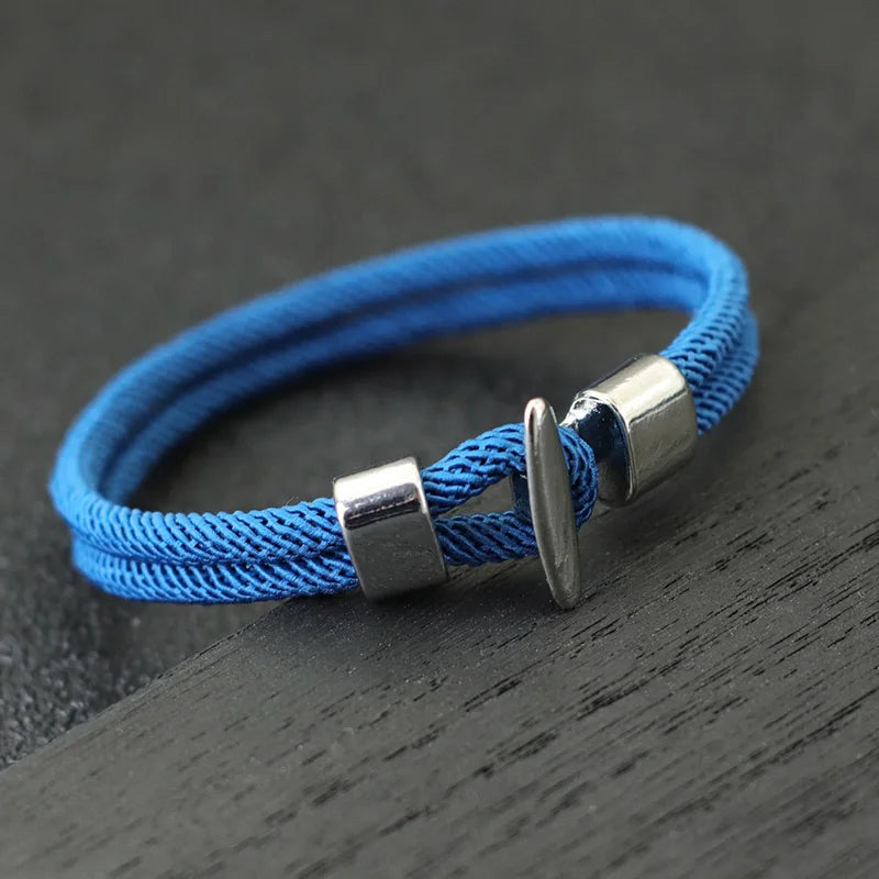 51Luckind Simple Design Milan Rope Bracelet Handmade Men Women Outdoor Survival Braclet For Camping Armband Thread Jewelry
