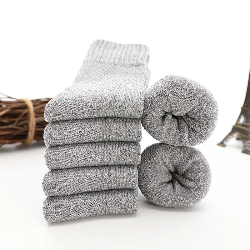 Thicken Wool Socks Men High Quality Towel Keep Warm Winter Socks Cotton Christmas Gift Socks for Man Thermal Against Cold Sock