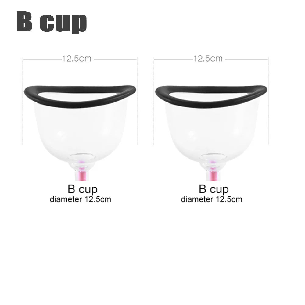 Breast Enhancement Pump Cupping Enlarge Buttocks Lifter Hip Cup Body Shaping Massage Body Cups Hips Trainer Massage Equipment