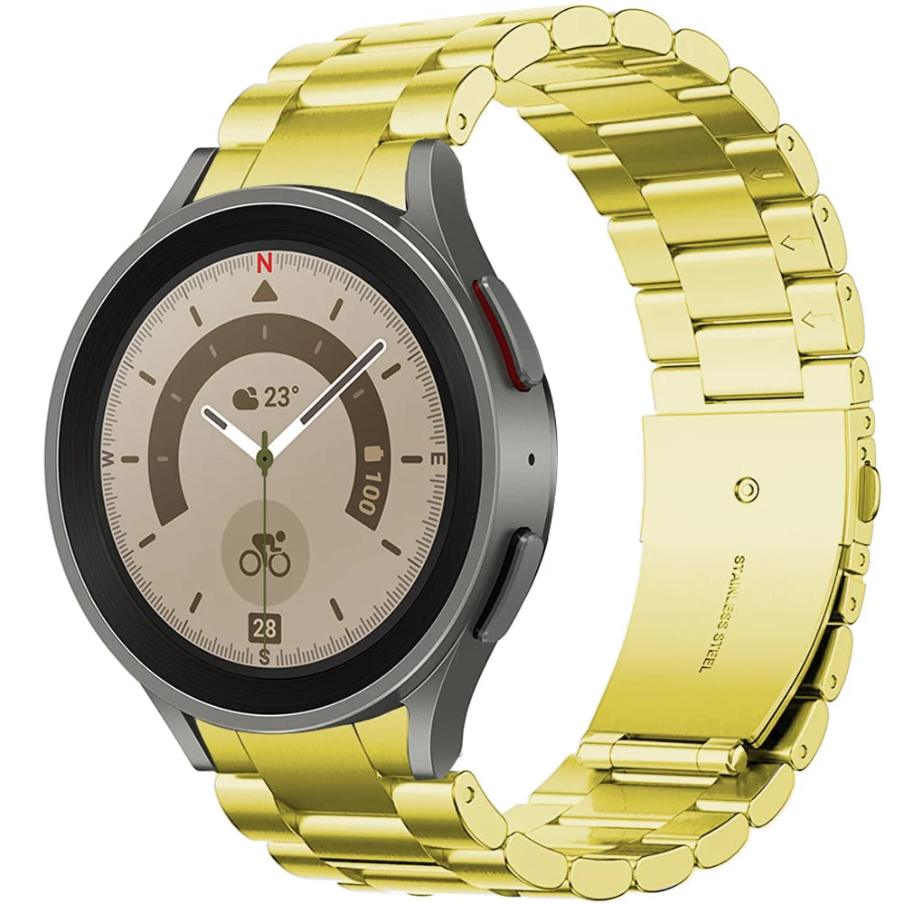 Metal Strap for Samsung Galaxy Watch 5 Pro 45mm 7 6 5 4 44mm 40mm Curved Interface Wristband for Galaxy Watch 4/6 Classic Correa