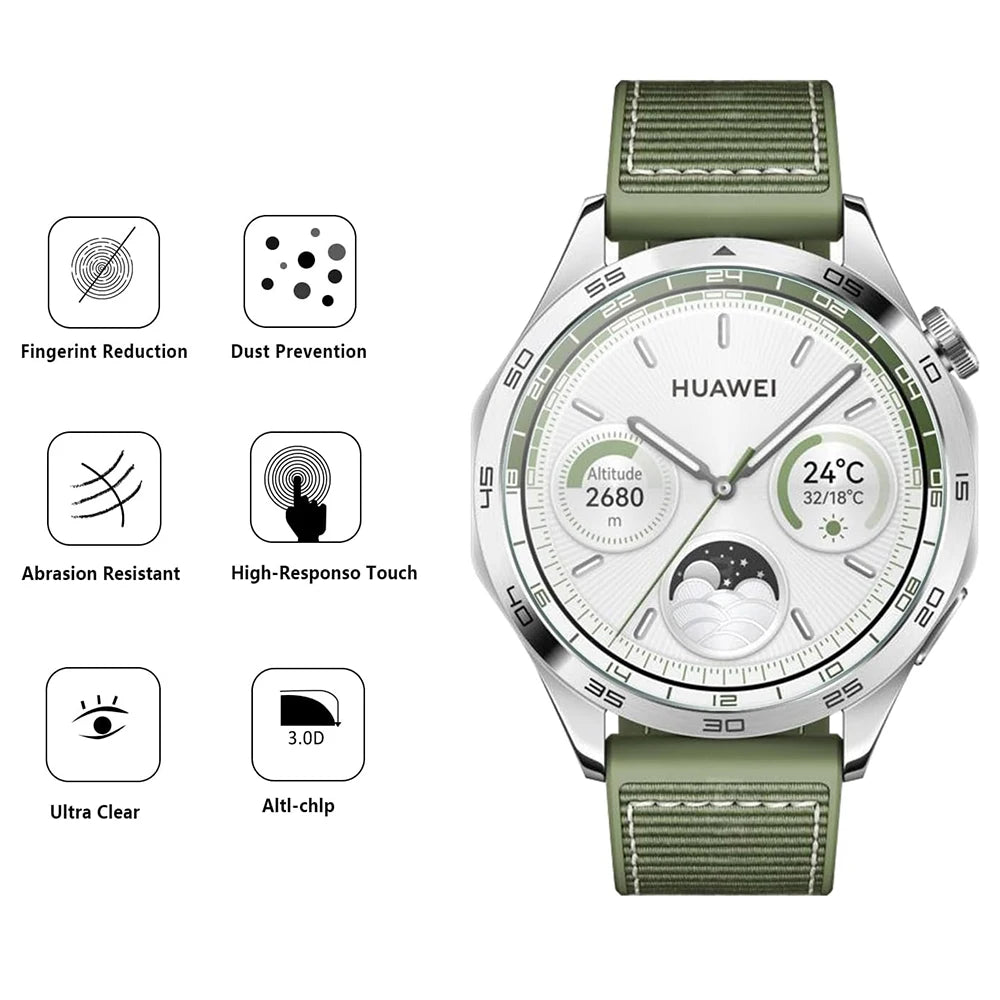 Tempered Glass For Huawei Watch GT 4 46mm 41mm Films Anti-Scratch Screen Protector For Huawei GT4 41 46mm Protective Cover Film