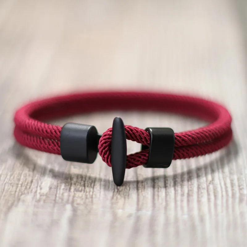 51Luckind Simple Design Milan Rope Bracelet Handmade Men Women Outdoor Survival Braclet For Camping Armband Thread Jewelry