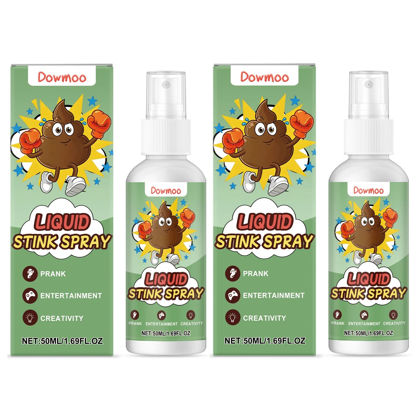 Liquid Fart Spray Non Toxic Realistic Fart Odor Prank Toy Halloween Props Ass-Smelly Funny Props Stinky Gas Spray Party Supplies