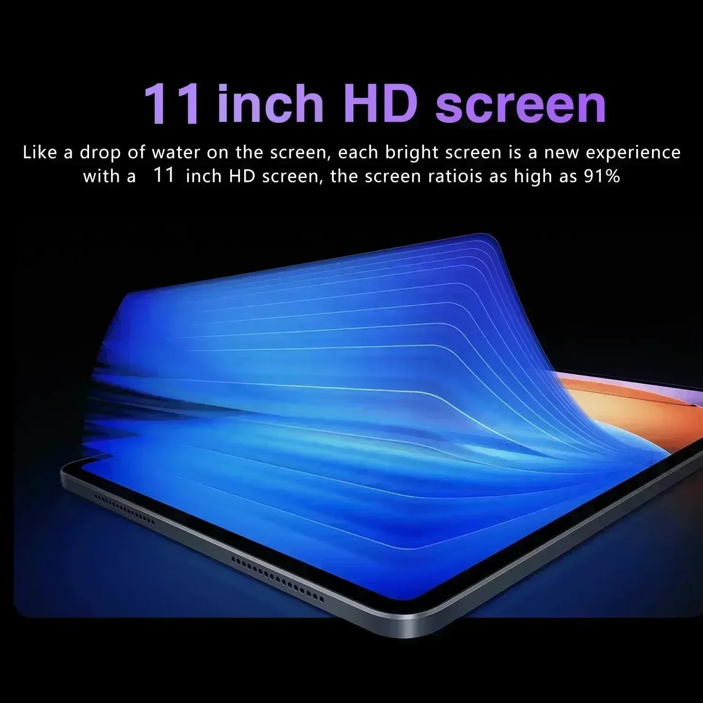 2025 NEW Original Pad 7 Pro Tablet 11inch Snapdragon 8gen2 HD 4K Android 14 22GB+2TB 12000mAh 5G Dual SIM WiFi GPS Tablets PC