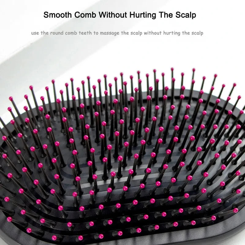 New For Airbag Comb+Wide Tooth Comb+Cylinder Comb Massage Airbag Hairbrush Hairdressing Curly Styling Set Kit