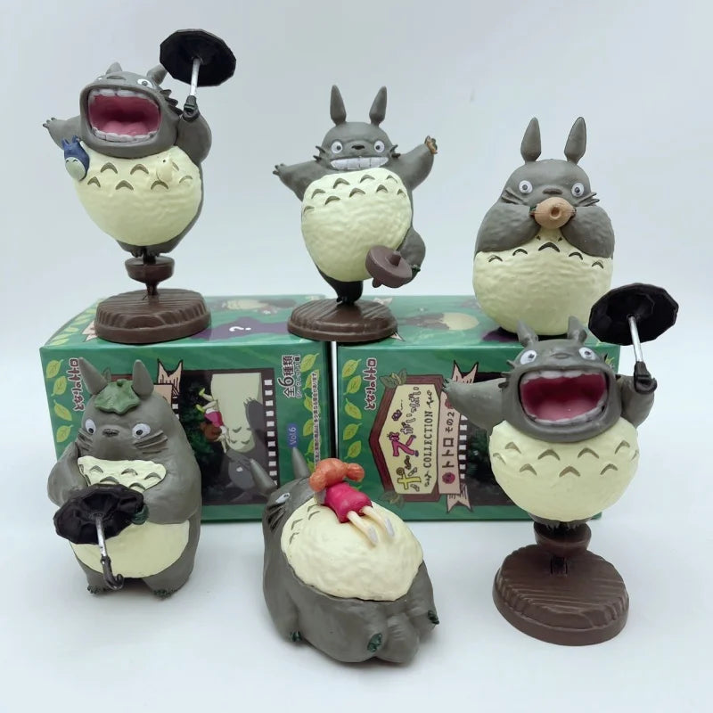 New Arrival  Anime Cute movie Character Fireflies girl and Ponyo PVC figure Model Desktop Decoration Kids Toys Birthday Gifts