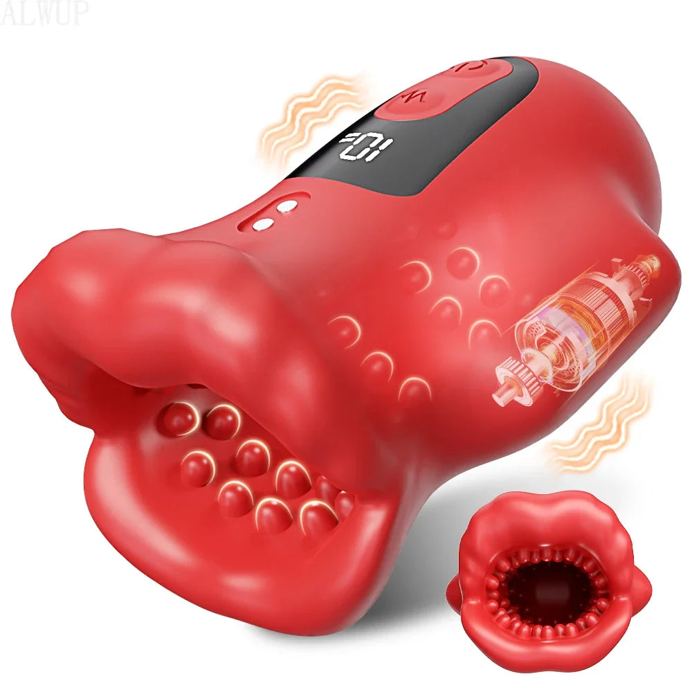 Glans Trainer for Men Powerful Vibrating Penis Training Glans Masturbator Lasting Endurance Massager Vibrator Erotic Sex Toys