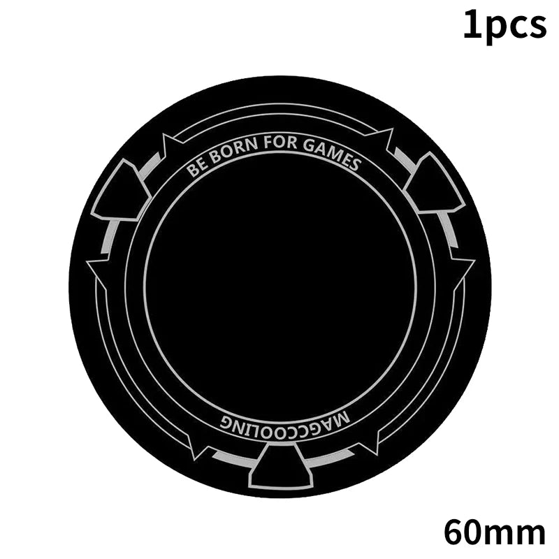 1PCS New 9cm Metal Plate Ring For Magsafe Magnetic Car IPad Holder Radiator Iron Sheet Sticker For IPad / Tablet PC