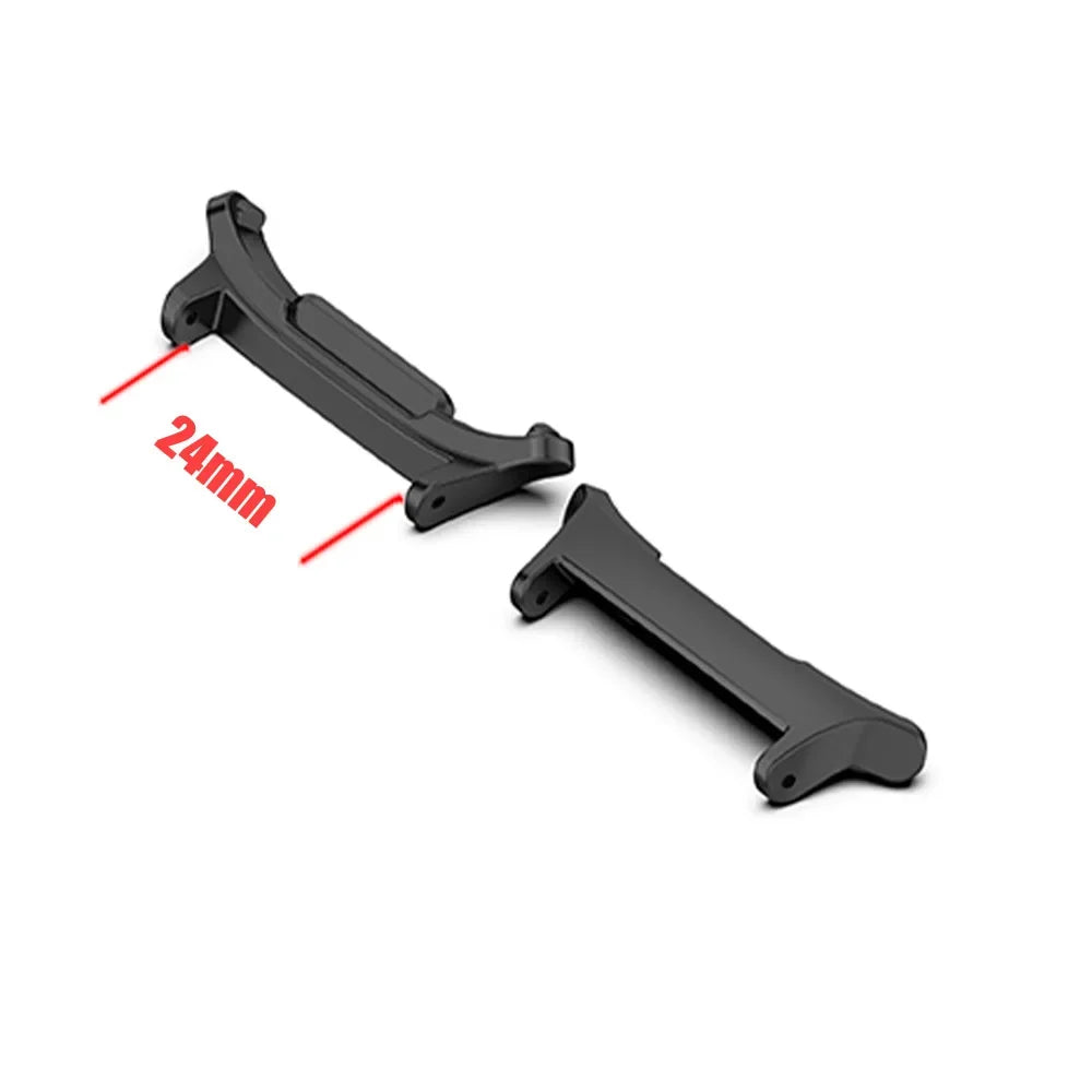 1Pair Metal Adapter For Samsung Galaxy Watch 7 Ultra 47mm Watchband Strap Connector Bracelet 316L Stainless Steel 22mm 24mm Band