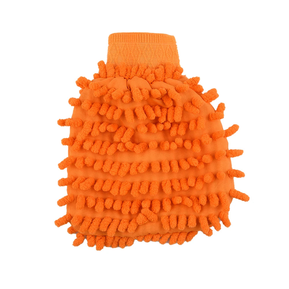 Car Wash Gloves Washing Wiper Car Cleaning Towel Auto Super Mitt Microfiber Gloves For DIY Carwash Household Car Washing Clean