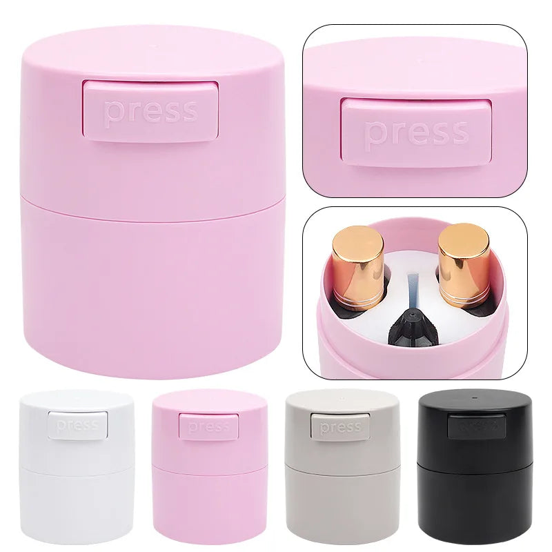 1pcs Eyelash Glue Storage Tank Container Adhesive Stand Activated Carbon Sealed Storage Holder Container Lash Extension Supplies