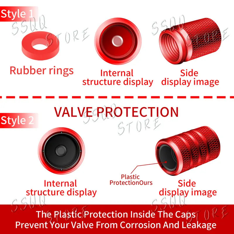 4pcs VR VL HL HR Emblem Universal Car Wheel Tire Valve Stem Caps Dust Covers Metal Tire Wheel Stem Air Valve Cap Car Accessories