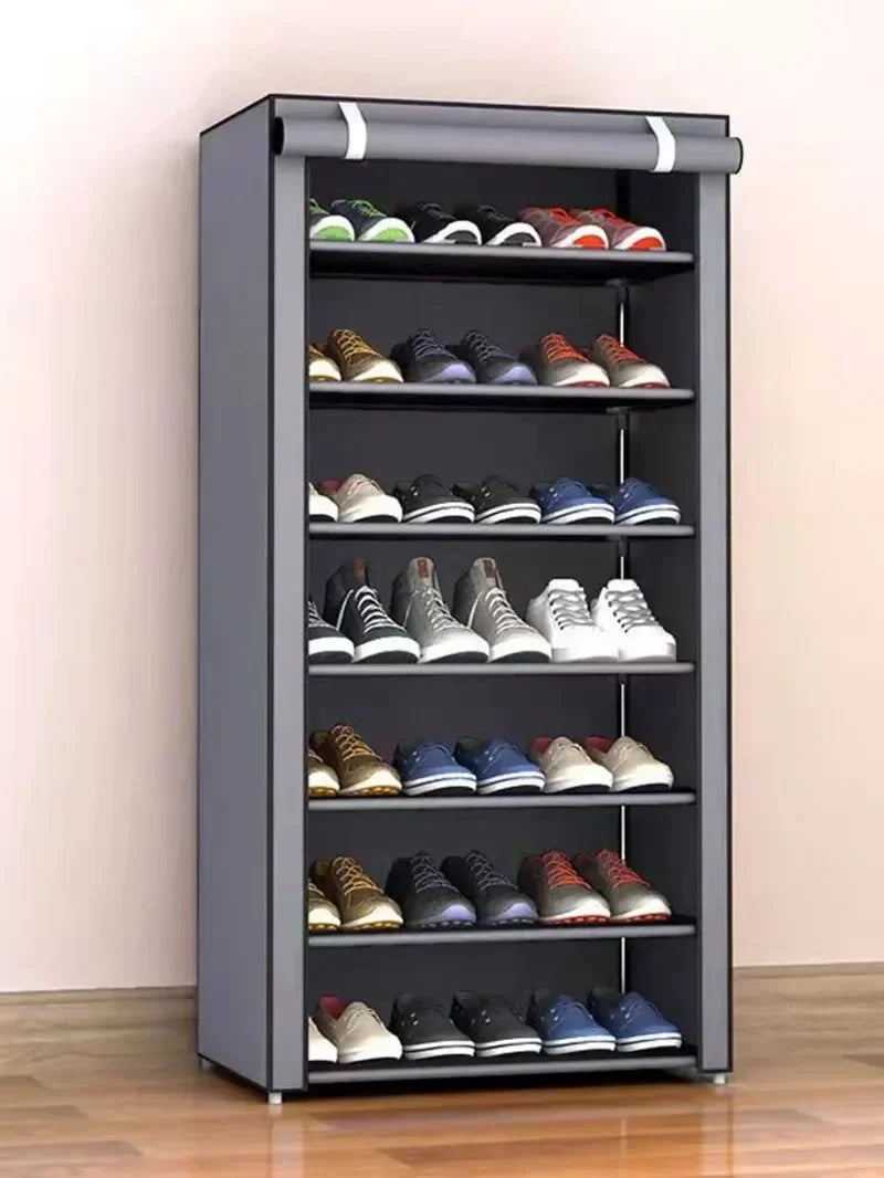 style dormitory door simple cabinet simple shoe rack multi-layer space saving and economical home dustproof shoe cabinet New