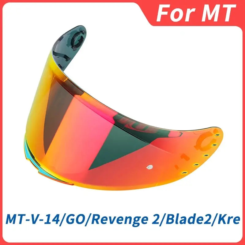 MT-V-14 Helmet Shield for MT Motorcycle Helmet Only for Model RAPID,RAPID PRO,BLADE 2 SV,REVENGE 2,TARGO Helmet Shield