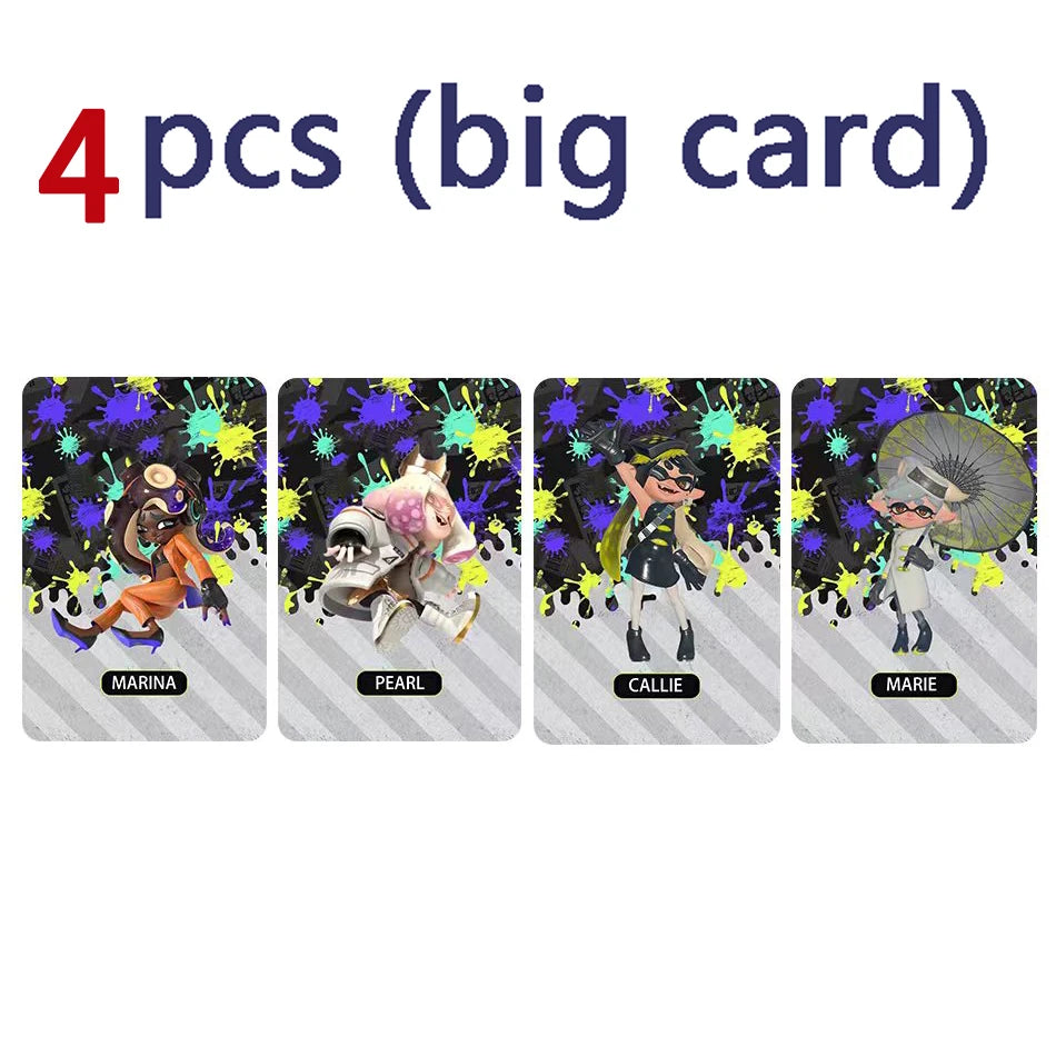 New splatoon Zelda Amiibo Card Apply to the Legend of Zelda: Tears of the Kingdo and Breath of the Wild Latest Paragliding NFC